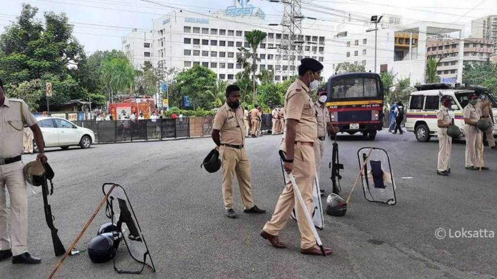 tight security in navi mumbai