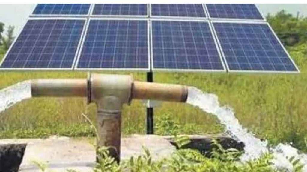 pm kusum yojana for solar water pump