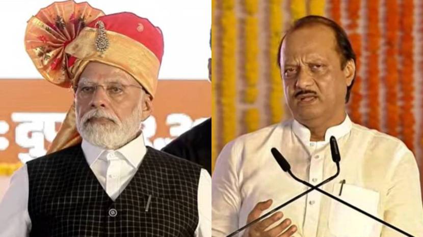ठिबकचा वापर करा. पाण्याची जितकी बचत करता येईल तितकी बचत करा. तरच आपल्या सर्व शेतकऱ्यांना ते पाणी मिळेल, असं मोदींनी सांगितलं - अजित पवार