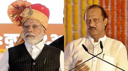 Ajit Pawar Narendra Modi in Shirdi Ajit Pawar Narendra Modi in Shirdi