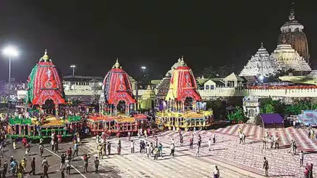 Jagannath temple in Puri
