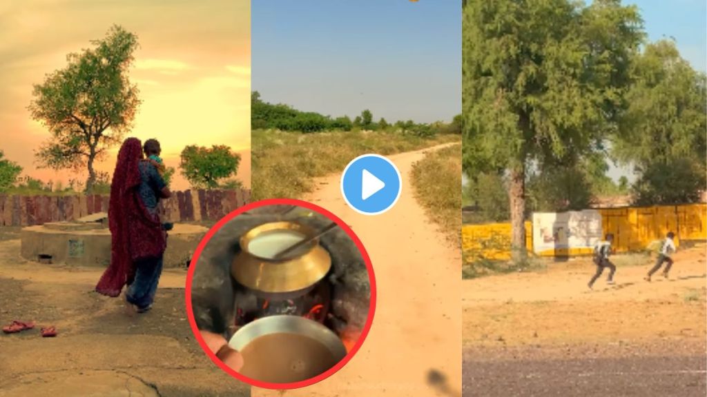 Netizens remember village after watching the video