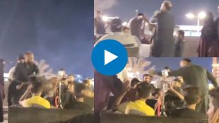 Man beats up son in front of friends at cafe Viral video leaves people furious