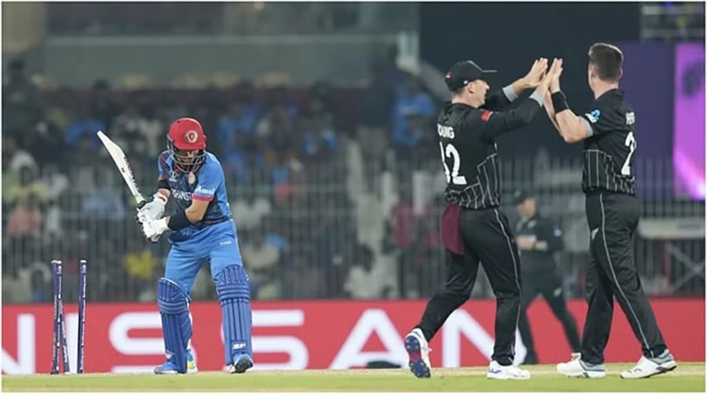 NZ vs AFG, World Cup: New Zealand's winning streak continues Kiwis blew away Afghanistan by 149 runs NZ vs AFG, World Cup: New Zealand's winning streak continues Kiwis blew away Afghanistan by 149 runs