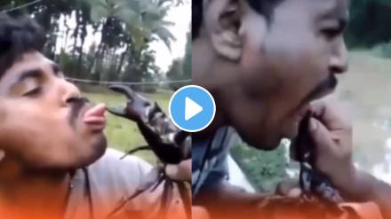 Crab Bite Man's Tongue video viral Crab Bite Man's Tongue video viral