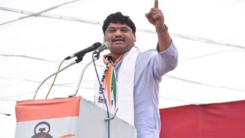 Agriculture Minister Dhananjay Munde