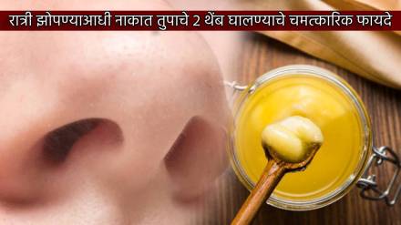Put Two Drops Of Ghee In Nostril Before Sleeping at Night Check the Magical Results Perfect Way to Do Ayurveda Nasya Karma
