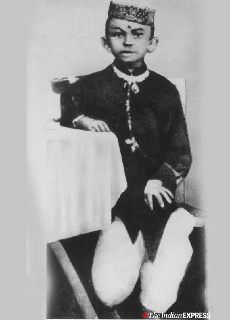 Mahatma Gandhi as 7 Year Old Gandhiji Wedding With Kasturba Extreme Rare Photos With Indira Gandhi Nehru Jinnah on Jayanti 