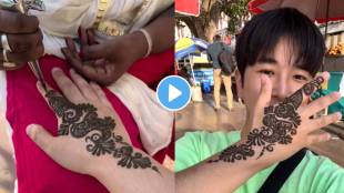 South Korea man come to India and shared his experience of mehendi
