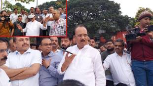 Ajit Pawar avoids speaking