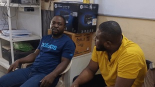 Buldhana Cyber Police arrested two Nigerian nationals Delhi online fraud