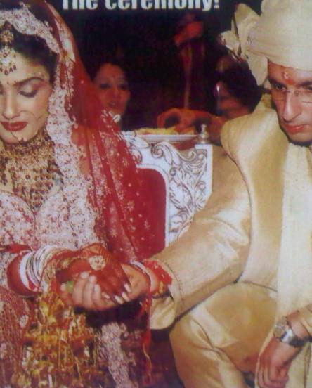 Raveena Tandon Anil Thdani Wedding photos