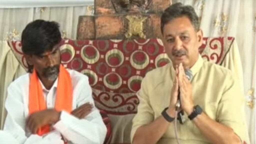 Sambhajiraje chhatrapati Manoj Jarange १