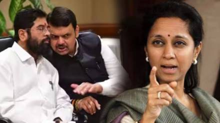 Supriya Sule vs Shinde Fadnavis Supriya Sule vs Shinde Fadnavis
