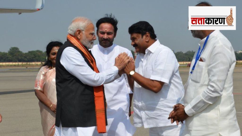 Talasani-Srinivas-Yadav-and-PM-modi Talasani-Srinivas-Yadav-and-PM-modi