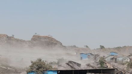 increasing air pollution of Uran increasing air pollution of Uran