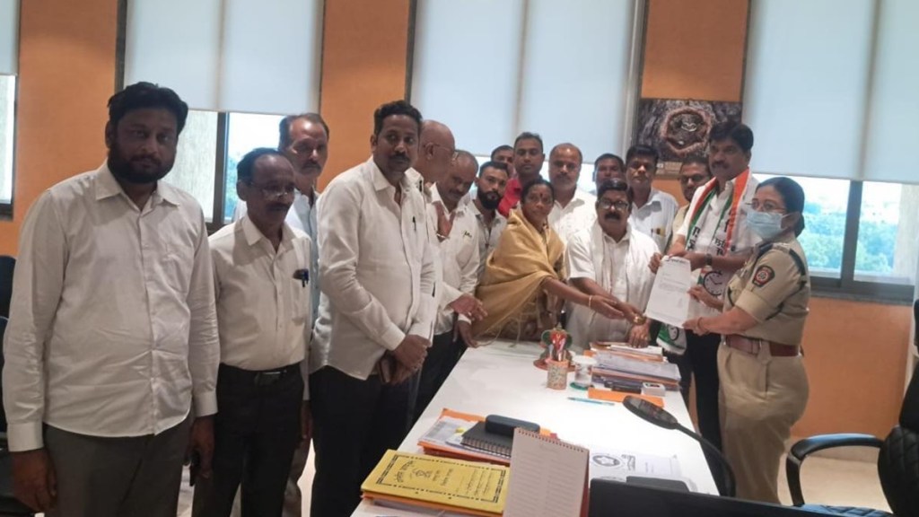 ncp demands strict action, bjp worker, bjp worker misbehaviour with police commissioner ncp demands strict action, bjp worker, bjp worker misbehaviour with police commissioner