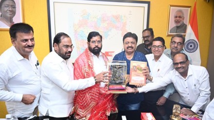 mahakali mata mahotsav samiti chandrapur, cm eknath shinde, invitation to cm eknath shinde, mahakali festival chandrapur