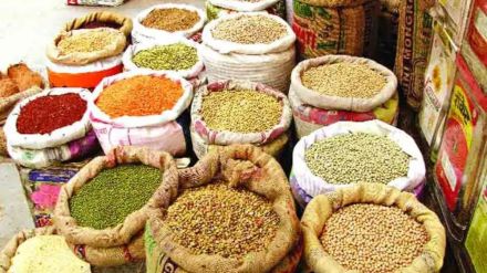 Record food grain production in the country