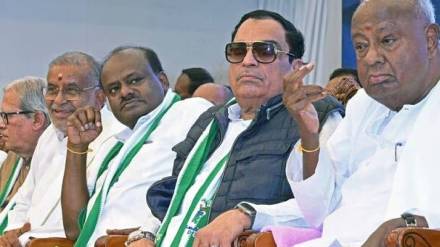 hd kumarswami cm ibrahim HD Deve Gowda