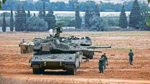 israel hamas war israeli forces mobilize at gaza border