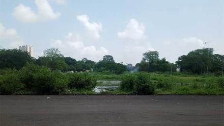 illegal construction around adharwadi jail in kalyan