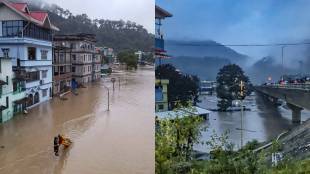 Sikkim Flash Flood News in Marathi