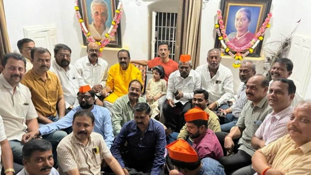 maratha protesters brought to rajaram police station ahead of chief minister shinde visit in kolhapur
