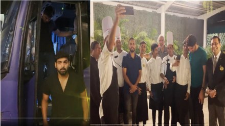 Pakistan team enters Bangalore for the match against Australia video of Babar and company in five-starred hotel goes viral