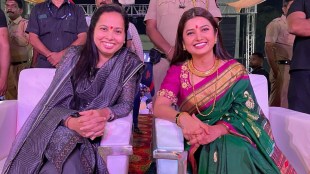 prajakta mali meet minister aditi tatkare
