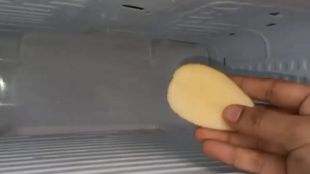 freezer hacks try potato slices hacks to prevent ice buildup in your freezer