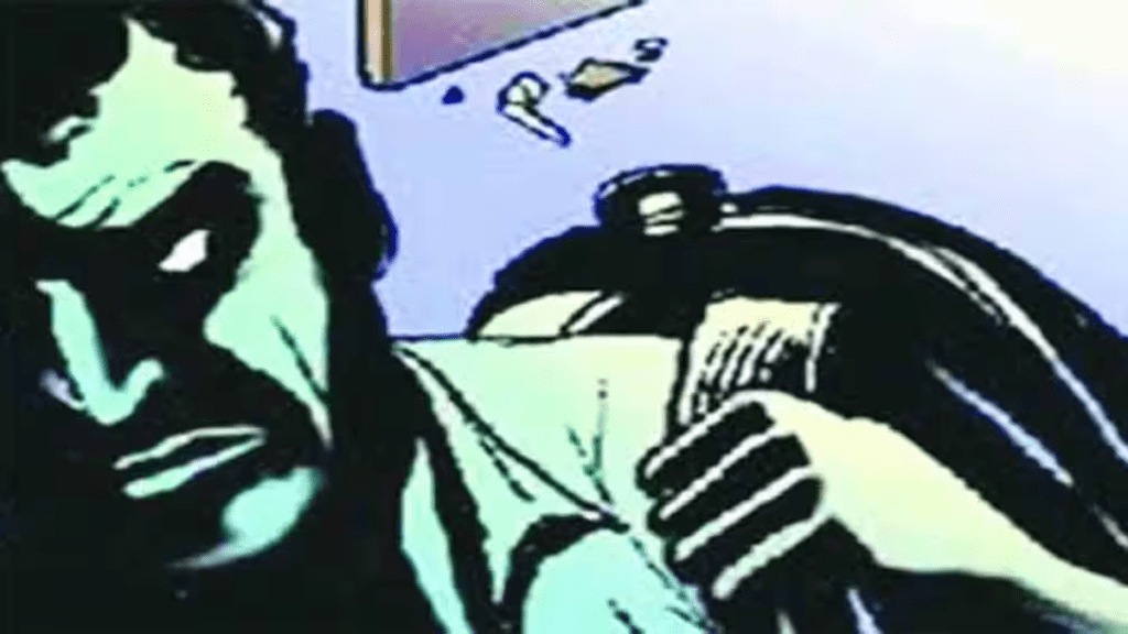 retired police officer robbed Kalyan's skywalk retired police officer robbed Kalyan's skywalk