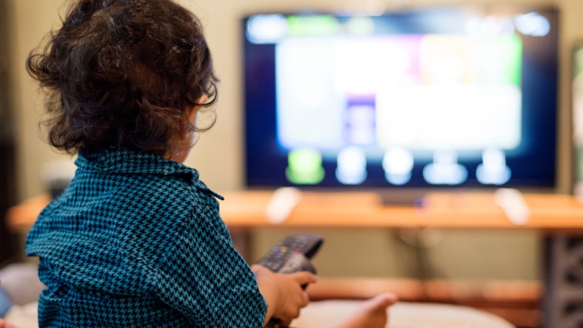 kids Watching Tv