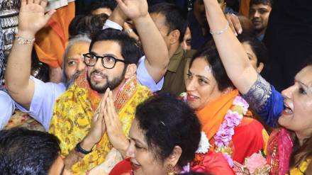 Aditya Thackeray in Mathura