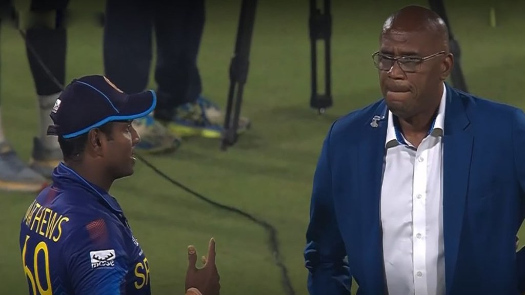 BAN vs SL: Shakib showed selfishness Legend Ian Bishop recounted what happened on the field Mathew’s Time out