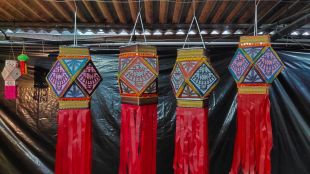 Eco-friendly lanterns adorn markets