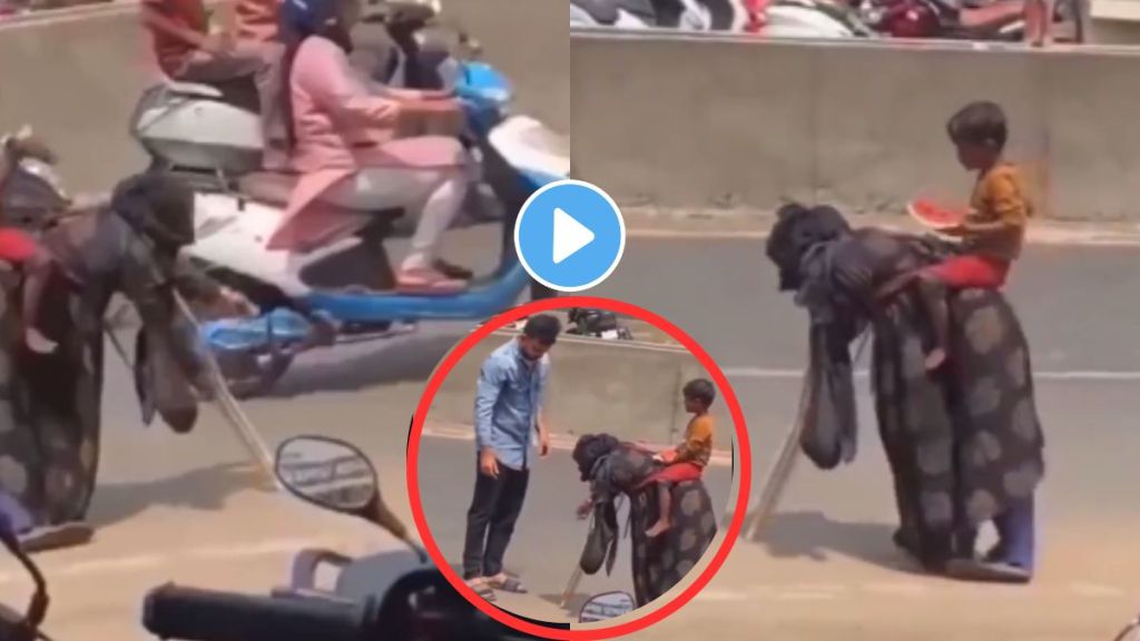 Video of elderly woman