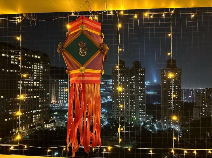 Marathi Celebrity Abroad Diwali Celebration Photos