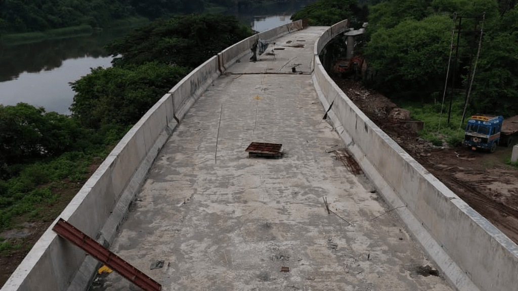 work bridge Mula river connecting Bopkhel Khadki proceeding very slow pace, Residents suffering pimpri pune