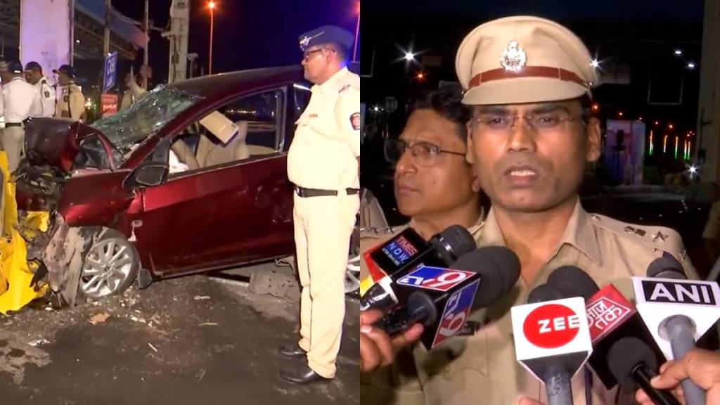 Mumbai Police on Accident on Sea link Mumbai Police on Accident on Sea link