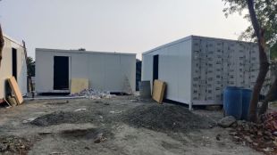 Expansion of Naigaon police station in container
