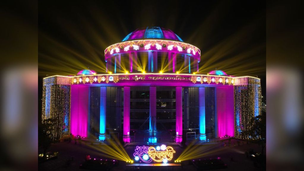 iconic headquarters of Navi Mumbai Municipal Corporation