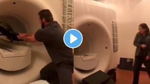 This is why metal is not allowed during an MRI