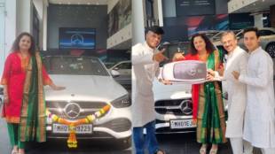 tharla tar mag fame actress prajakta kulkarni dighe bought a new car know about this car price