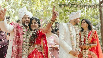 marathi actress amruta deshmukh share same wedding photos and expressed desire husband to prasad jawade