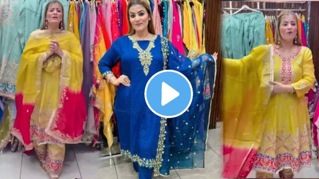 just looking like a wow treand phrase woman running delhi boutique turns sensation watch viral video