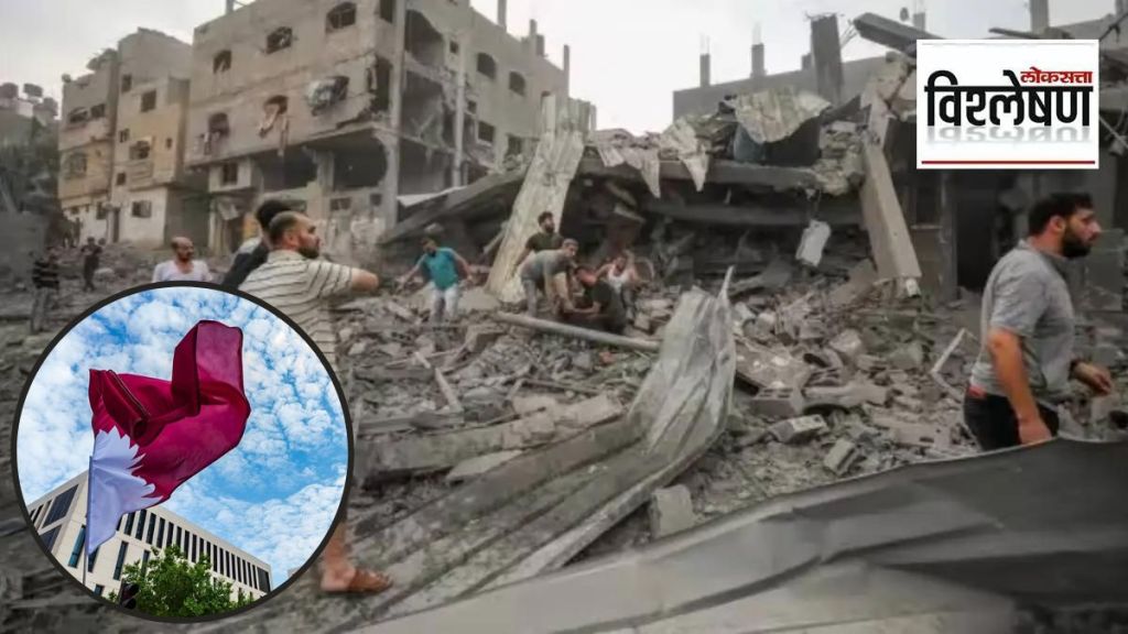 How was Qatars intervention in Gaza decisive