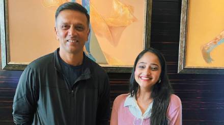 Rahul Dravid And Marathi Actress Aditi Dravid