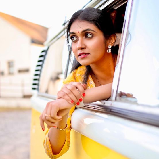 Rinku Rajguru Orange Paithani Saree