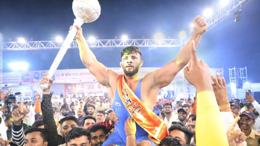 Maharashtra Kesri Won by Sikandar Shekh Maharashtra Kesri Won by Sikandar Shekh